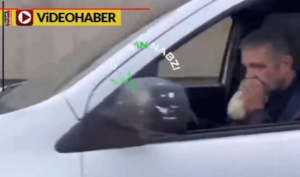 Akan trafikte korkunç görüntüler