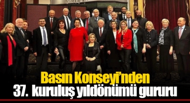 Basın Konseyi’nden 37. kuruluş yıldönümü gururu