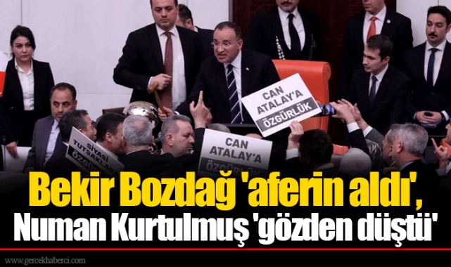 Bekir Bozdağ 'aferin aldı', Numan Kurtulmuş 'gözden düştü'