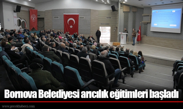 Bornova Belediyesi arıcılık eğitimleri başladı