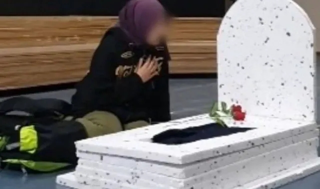 ÇEDES projesi: Öğrencilere maket mezar hazırlatıldı