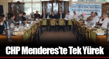 CHP Menderes'te Tek Yürek