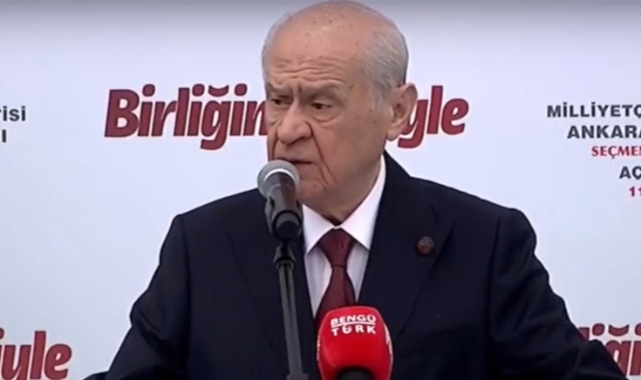 DEM Parti aday gösterdi, Bahçeli iki partiyi hedef aldı