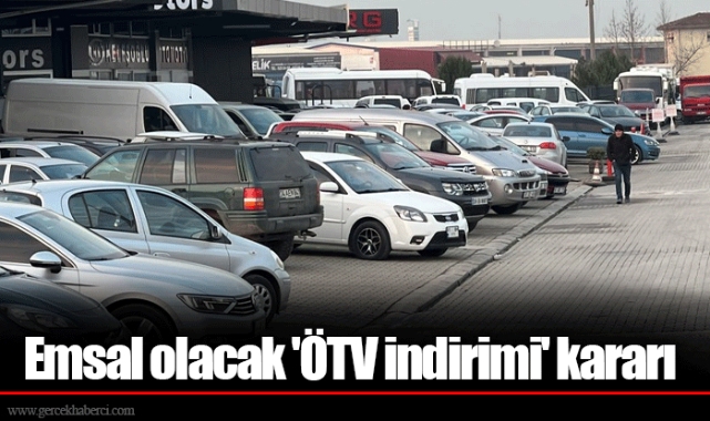 Emsal olacak 'ÖTV indirimi' kararı