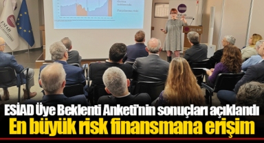 ESİAD Üye Beklenti Anketi’nin sonuçları açıklandı: En büyük risk finansmana erişim