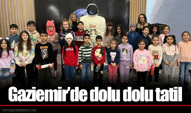 Gaziemir’de dolu dolu tatil