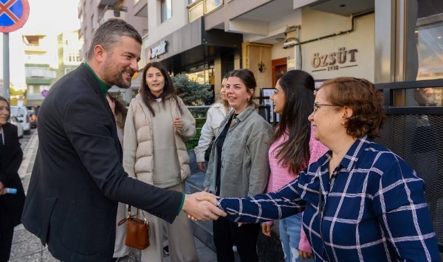 Görkem Duman, ilçenin kalbinde esnaf ziyareti gerçekleştirdi