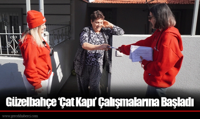 Güzelbahçe ‘Çat Kapı’ Çalışmalarına Başladı