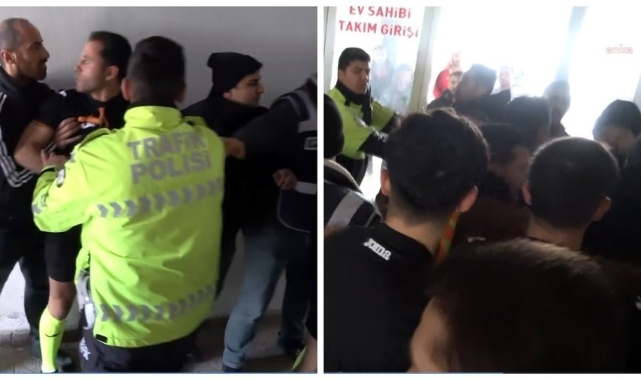 Hakemler, yöneticiler ve futbolcular tarafından darp edildi