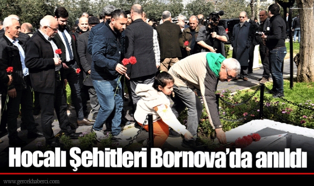 Hocalı Şehitleri Bornova’da anıldı