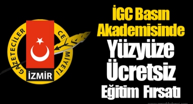 İGC Basın Akademisinde Yüzyüze Ücretsiz Eğitim Fırsatı