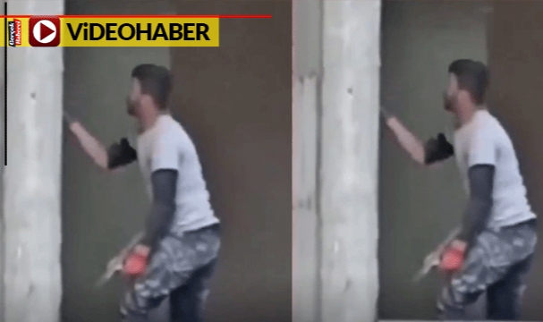 İnşaat işçisini kayda aldı, isyan etti: 'Nereden buluyorsunuz...'