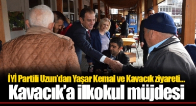 İYİ Partili Uzun’dan Yaşar Kemal ve Kavacık ziyareti… Kavacık’a ilkokul müjdesi