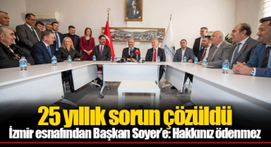 İzmir esnafından Başkan Soyer’e: Hakkınız ödenmez