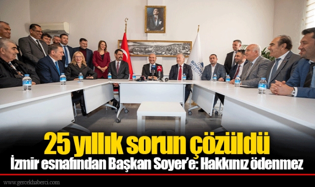 İzmir esnafından Başkan Soyer’e: Hakkınız ödenmez
