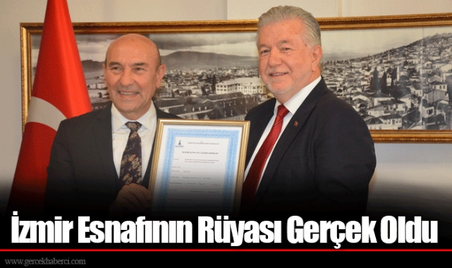 İzmir Esnafının Rüyası Gerçek Oldu...