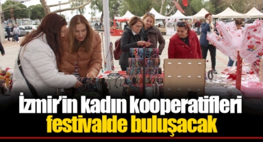 İzmir’in kadın kooperatifleri festivalde buluşacak