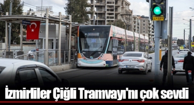 İzmirliler Çiğli Tramvayı'nı çok sevdi