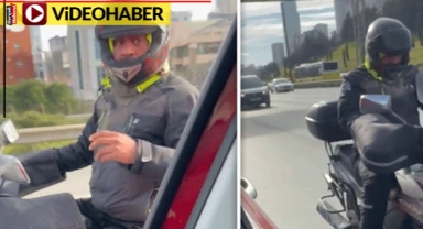 Kadın sürücüyü tehdit etti, hakaretler savurdu, tükürdü