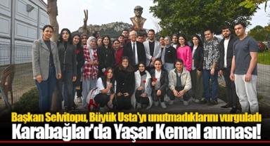 Karabağlar'da Yaşar Kemal anması!