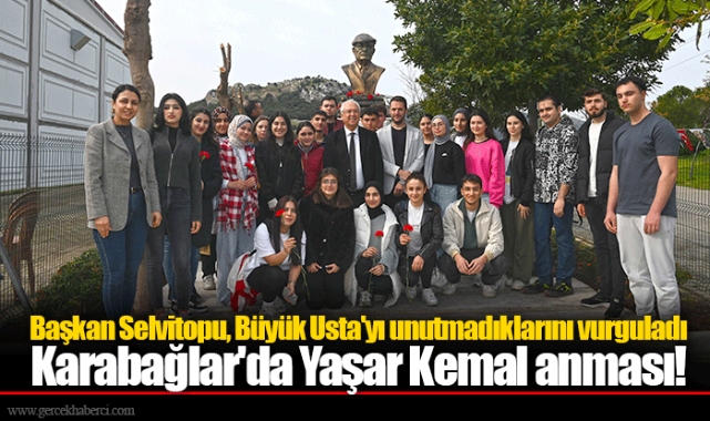 Karabağlar'da Yaşar Kemal anması!