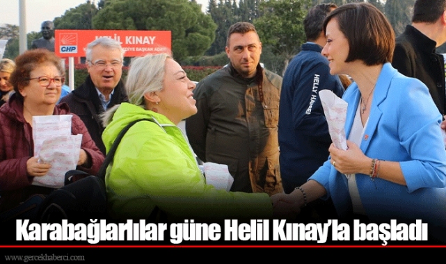 Karabağlarlılar güne Helil Kınay’la başladı