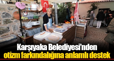 Karşıyaka Belediyesi’nden otizm farkındalığına anlamlı destek