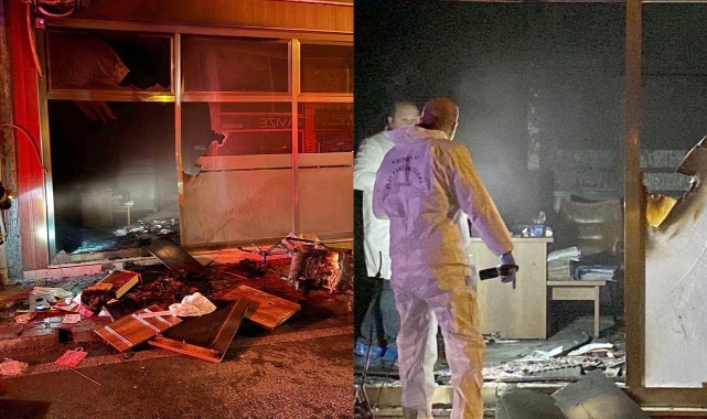 Kırklareli Belediyesi'ne ait şirket binası kundaklandı: Özgür Özel'den tepki