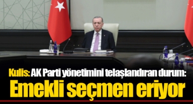 Kulis: AK Parti yönetimini telaşlandıran durum: Emekli seçmen eriyor