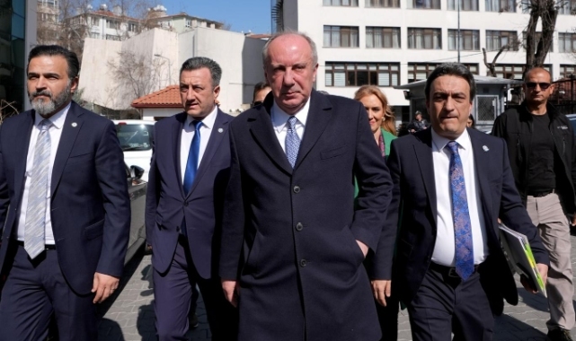 Memleket Partisi Genel Başkanı İnce, YSK önünde basın açıklaması yaptı: Aldıkları kararları tanımıyorum