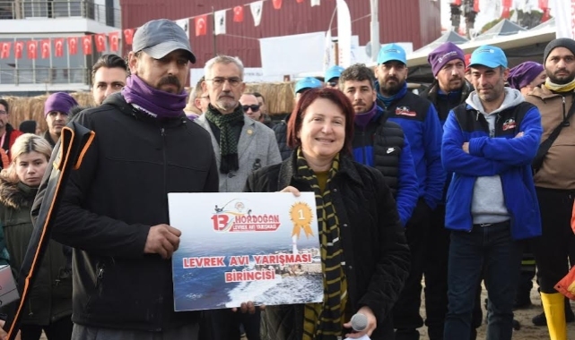 Mordoğan, levrek dostluğunda buluşturdu
