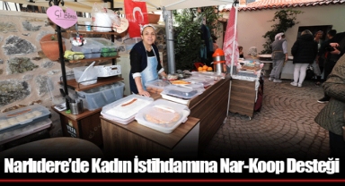 Narlıdere’de Kadın İstihdamına Nar-Koop Desteği