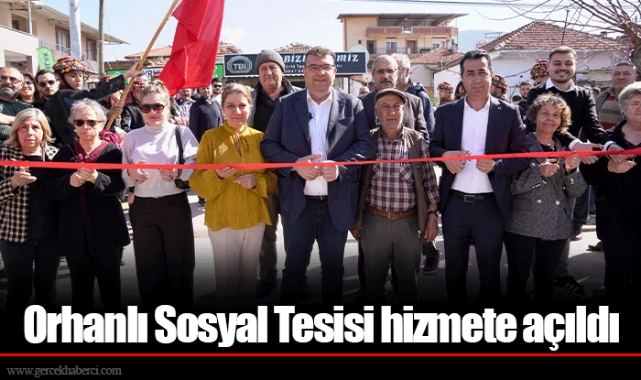 Orhanlı Sosyal Tesisi hizmete açıldı