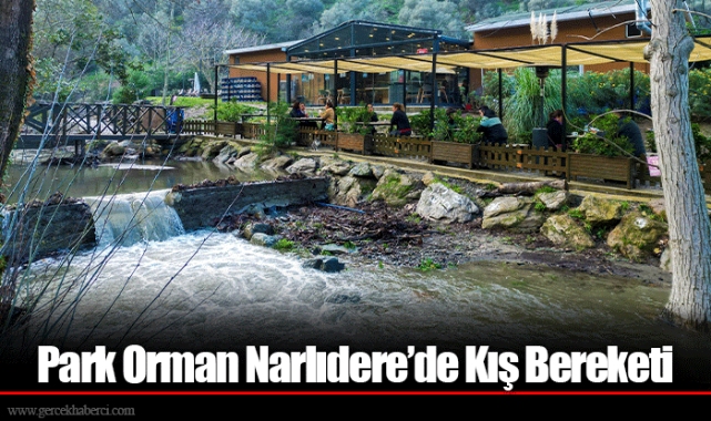 Park Orman Narlıdere’de Kış Bereketi