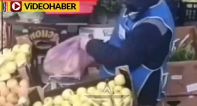 Pazarcının yaptığı hile pes dedirtti