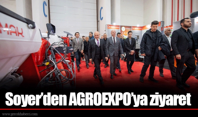 Soyer’den AGROEXPO’ya ziyaret