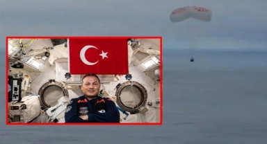 Tarihi yolculuk sona erdi... İlk Türk Astronot Alper Gezeravcı Dünya'ya döndü!