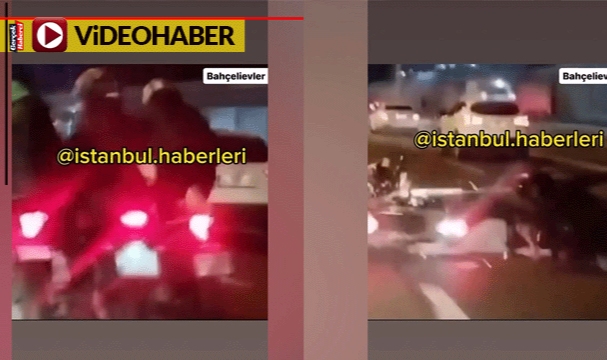 Tek teker üzerinde gitti... Kaza geliyorum dedi!