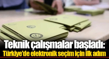 Teknik çalışmalar başladı: Türkiye'de elektronik seçim için ilk adım