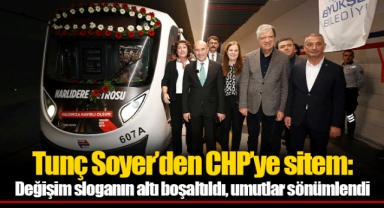 Tunç Soyer'den CHP'ye sitem: Değişim sloganın altı boşaltıldı, umutlar sönümlendi