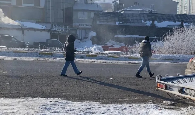 Türkiye'nin en soğuk ilçesi... Eksi 32 dereceyi gördü