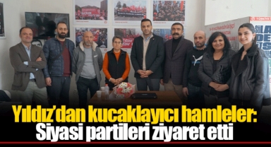 Yıldız’dan kucaklayıcı hamleler: Siyasi partileri ziyaret etti