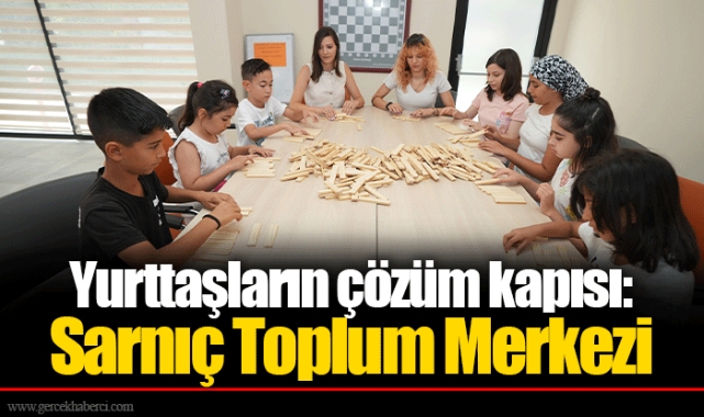 Yurttaşların çözüm kapısı: Sarnıç Toplum Merkezi