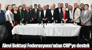 Alevi Bektaşi Federasyonu’ndan CHP’ye destek