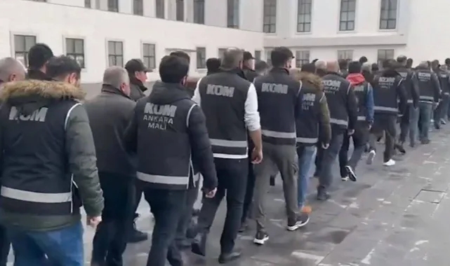 Ankara'da “Mahzen-18” operasyonu: 44 kişi gözaltında
