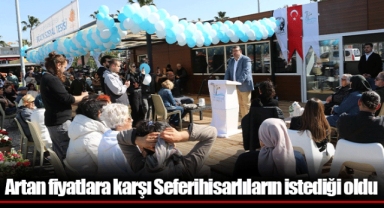 Artan fiyatlara karşı Seferihisarlıların istediği oldu