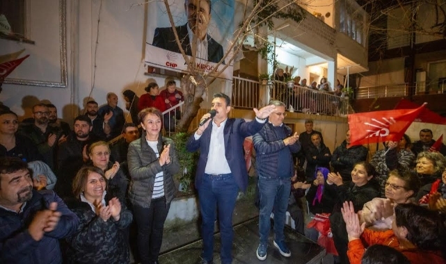 Başkan Kırgöz’ün ev ziyaretleri mitinge dönüşüyor