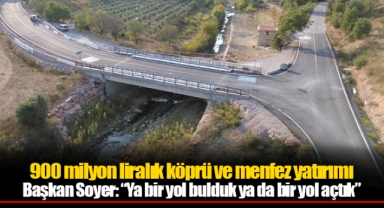 Başkan Soyer: “Ya bir yol bulduk ya da bir yol açtık”