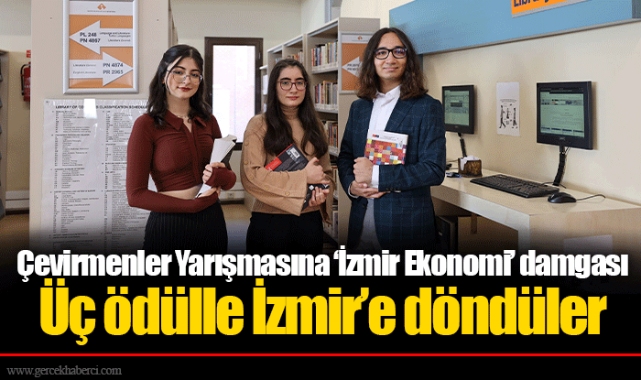 Çevirmenler Yarışmasına ‘İzmir Ekonomi’ damgası