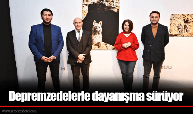 Depremzedelerle dayanışma sürüyor